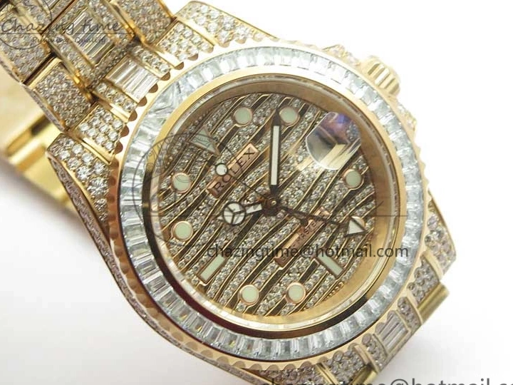 GMT RG A2836 Master Edition Full BRIL II Best 116769 TWF Diamonds 0314